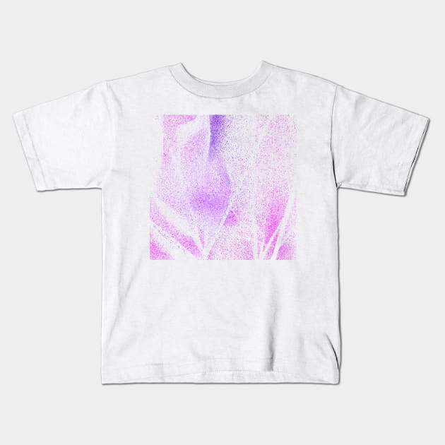 Abstract airbrush design Kids T-Shirt by Jo Ann Snover